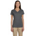 Ladies' 4.4 oz., 100% Organic Cotton Short-Sleeve V-Neck T-Shirt