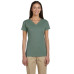 Ladies' 4.4 oz., 100% Organic Cotton Short-Sleeve V-Neck T-Shirt