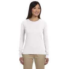 Ladies' 4.4 oz., 100% Organic Cotton Classic Long-Sleeve T-Shirt