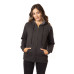 Ladies' 7 oz. Organic/Recycled Heathered Fleece Full-Zip Hood