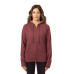 Ladies' 7 oz. Organic/Recycled Heathered Fleece Full-Zip Hood