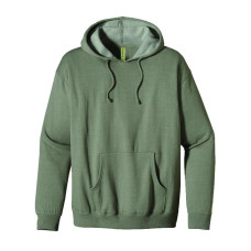 Adult 7 oz. Organic/Recycled Heathered Fleece Pullover Hood