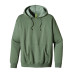 Adult 7 oz. Organic/Recycled Heathered Fleece Pullover Hood