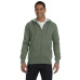 Men's 7 oz. Organic/Recycled Heathered Full-Zip Hood