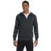 Men's 7 oz. Organic/Recycled Heathered Full-Zip Hood