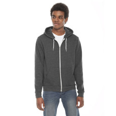 Unisex Flex Fleece USA Made Zip Hoodie