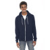 Unisex Flex Fleece USA Made Zip Hoodie