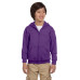 Youth Heavy Blend™ 8 oz., 50/50 Full-Zip Hood