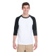 Adult 5.3 oz. 3/4-Raglan Sleeve T-Shirt