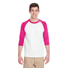 Adult 5.3 oz. 3/4-Raglan Sleeve T-Shirt