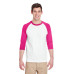 Adult 5.3 oz. 3/4-Raglan Sleeve T-Shirt