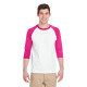 Adult 5.3 oz. 3/4-Raglan Sleeve T-Shirt