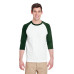Adult 5.3 oz. 3/4-Raglan Sleeve T-Shirt
