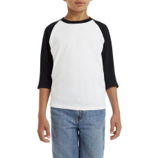 Youth 5.3 oz. 3/4-Raglan Sleeve T-Shirt