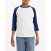 Youth 5.3 oz. 3/4-Raglan Sleeve T-Shirt
