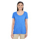 Ladies' Softstyle® 4.5 oz. Deep Scoop T-Shirt