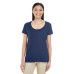 Ladies' Softstyle® 4.5 oz. Deep Scoop T-Shirt