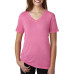 Ladies' Oasis Wash V-Neck T-Shirt
