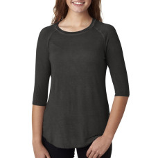 Ladies' Oasis Wash 3/4-Sleeve T-Shirt
