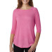 Ladies' Oasis Wash 3/4-Sleeve T-Shirt