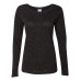 Ladies' Glitter Long-Sleeve T-Shirt