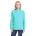 Ladies' Weekend French Terry Mock Neck Crew