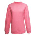 Ladies' Weekend French Terry Mock Neck Crew