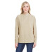 Ladies' Weekend French Terry Mock Neck Crew