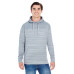 Adult Odyssey Striped Poly Fleece Pullover Hood