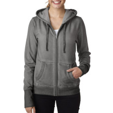 Ladies' Oasis Wash Full-Zip Hood