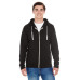 Adult Triblend Full-Zip Fleece Hood