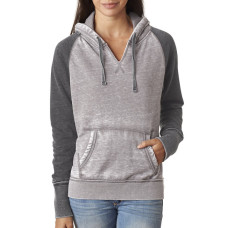 Ladies' Zen Contrast Pullover Hood