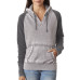 Ladies' Zen Contrast Pullover Hood