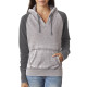 Ladies' Zen Contrast Pullover Hood