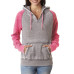 Ladies' Zen Contrast Pullover Hood