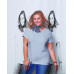 Ladies' JMS 4.5 oz., 100% Ringspun Cotton Crew T-Shirt