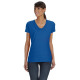 Ladies' 5 oz. HD Cotton™ V-Neck T-Shirt