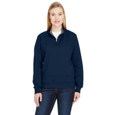 Ladies' 7.2 oz. Sofspun® Quarter-Zip Sweatshirt