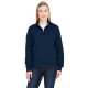 Ladies' 7.2 oz. Sofspun® Quarter-Zip Sweatshirt