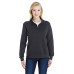 Ladies' 7.2 oz. Sofspun® Quarter-Zip Sweatshirt