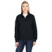 Ladies' 7.2 oz. Sofspun® Quarter-Zip Sweatshirt
