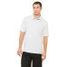 Unisex Performance Three-Button Mesh Polo