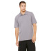 Unisex Performance Three-Button Mesh Polo