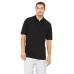 Unisex Performance Three-Button Mesh Polo