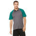Unisex Performance Three-Button Raglan Polo