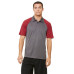 Unisex Performance Three-Button Raglan Polo