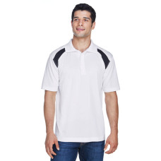 Adult 4 oz. Polytech Colorblock Polo