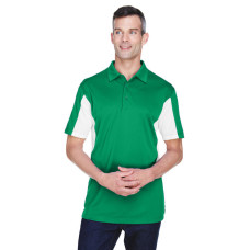 Men's Side Blocked Micro-Piqué Polo