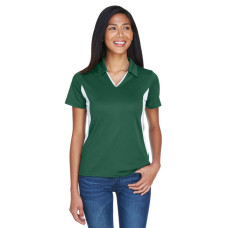 Ladies' Side Blocked Micro-Piqué Polo