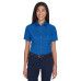 Ladies' Easy Blend™ Short-Sleeve Twill Shirt with Stain-Release